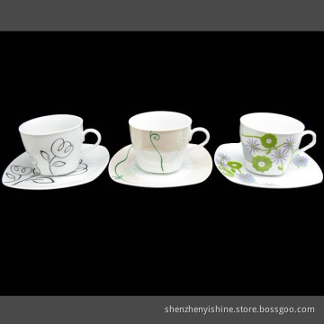 Square 180CC Cup&Saucer